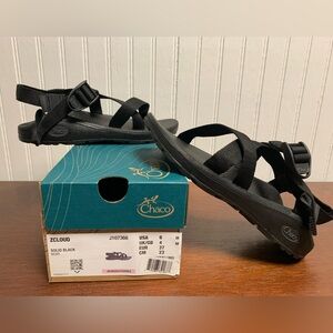 Women's Chaco Z Cloud Black Size 6